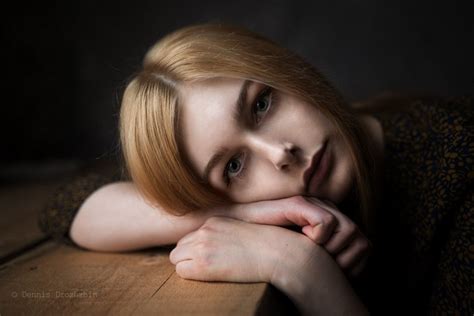 Looking At Viewer Women Portrait Redhead Face Dennis Drozhzhin HD