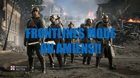 Bf1 Frontlines Mode Amiens Youtube