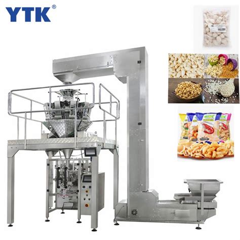 Automatic Vertical Granule Grain Snack Chips Sugar Salt Biscuit Doypack