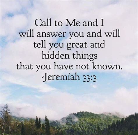 Pin By Nellisha Vallen On Bible Verses July Quotes Jeremiah 33 3