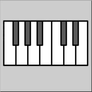 Piano Keys Clipart Collection Free And High Quality Images For