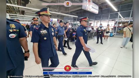 Seguridad Ng Mga Pasahero Matinding Tinututukan Ng Ncrpo Ngayong