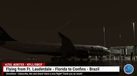 Microsoft Flight Live Airbus A339 Azul Fort Lauderdale KFLL