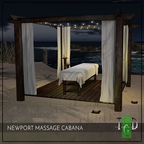 Massage Cabana The Massage Cabana Is The Perfect Back Yard… Flickr