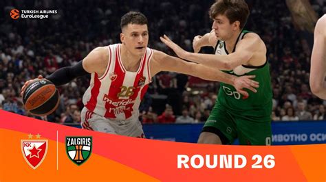 Zvezda Zalgiris Round 26 Highlights 2023 24 Turkish Airlines