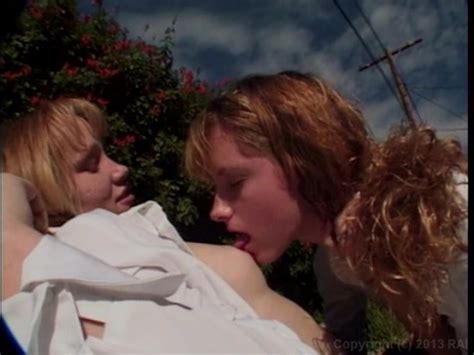 Teens Drilling Each Other With A Nice Dildo Outdoor From Naughty