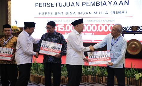 Dukung Indonesia Jadi Kiblat Ekonomi Syariah Lpdb Kumkm Salurkan Dana