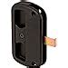 Prime Line A 186 Black Plastic Sliding Screen Door Latch And Pull