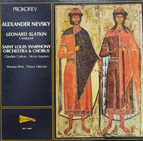 Prokofiev Saint Louis Symphony Orchestra And Chorus Alexander Nevsky 港膠所 Vinyl Hk