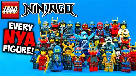 Every LEGO Ninjago Nya Minifigure 2011 2023 REVIEWED YouTube