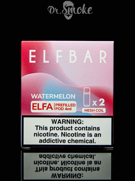 Elf Bar Elfa (картридж) Watermelon 5% купить в Киеве и Украине – цена ...