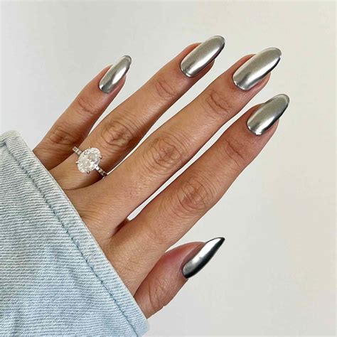 Tuy N Ch N M U Nail Designs Chrome C Y U Th Ch Nh T