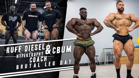 Brutal Leg Day 5 Weeks Out From 2021 Mr Olympia With Chrisbumstead