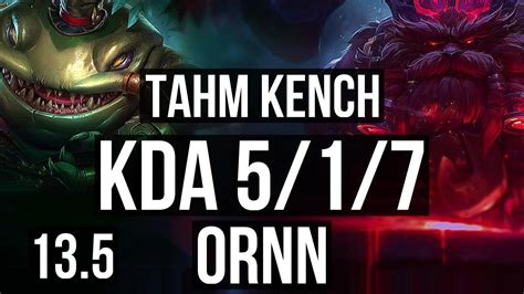 Tahm Vs Ornn Top M Mastery Games Kr Master