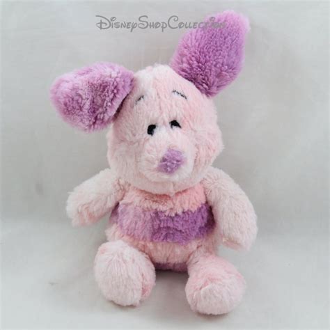 Peluche Porcinet Disney Cochon Rose Violet Assis Cm Disneyshop