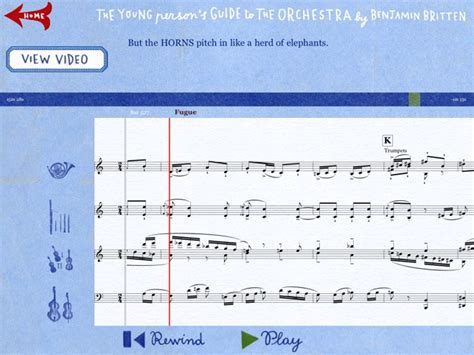 ‎Young Person's Guide to the Orchestra by Benjamin Britten on the App Store