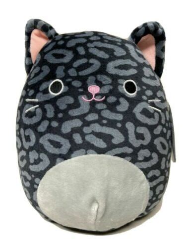 Xiomara Squishmallow Kellytoy Plush Leopard Panther Jaguar Black Cat