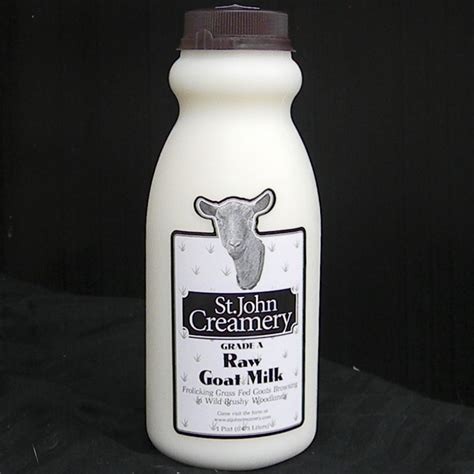 Raw Goat Milk St Johns Creamery