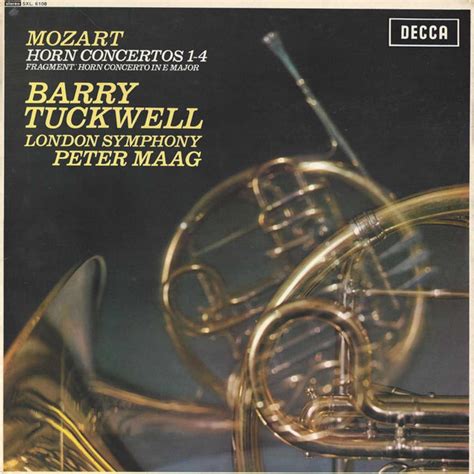 Mozart Barry Tuckwell London Symphony Peter Maag Horn Concertos 1