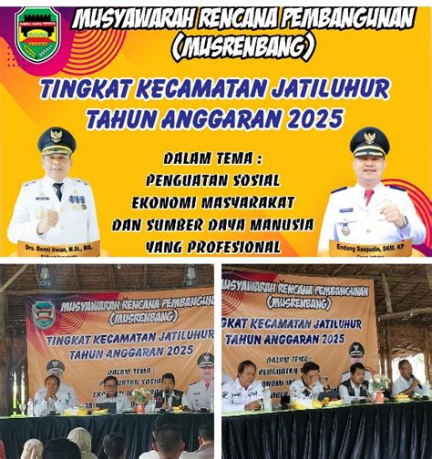 Musrenbang Tingkat Kecamatan Jatiluhur Membahas Penguatan Sosial