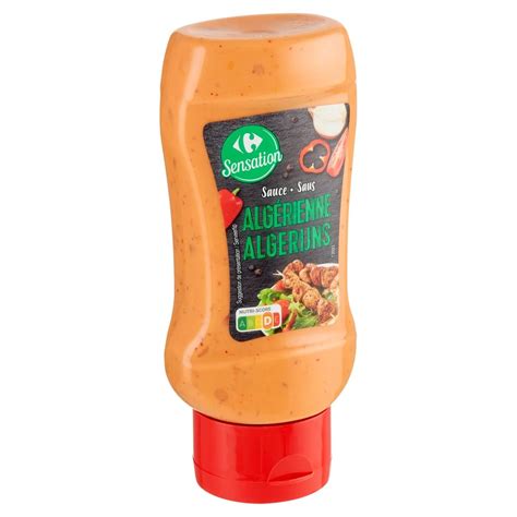 Sensation Sauce Alg Rienne G Carrefour Belgique