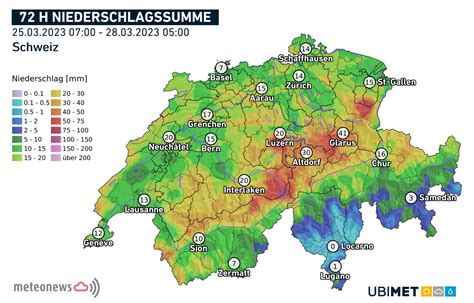 Meteonews Viel Wind Regen Und In Den Bergen Schnee M Rz