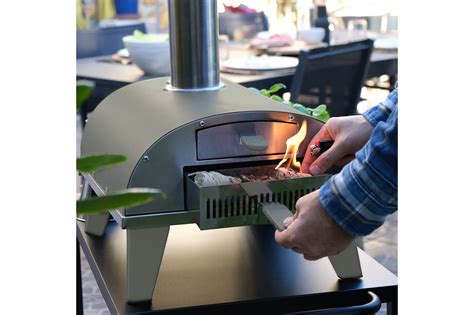 ZiiPa Pizzaofen Piana Holz Befeuert Mit Thermometer Eukalyptus