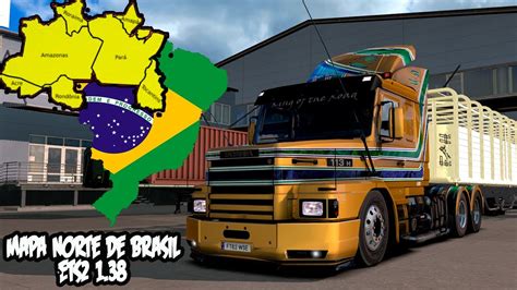 Mapa Norte De Brasil Euro Truck Simulator Mapa Ets Mapa