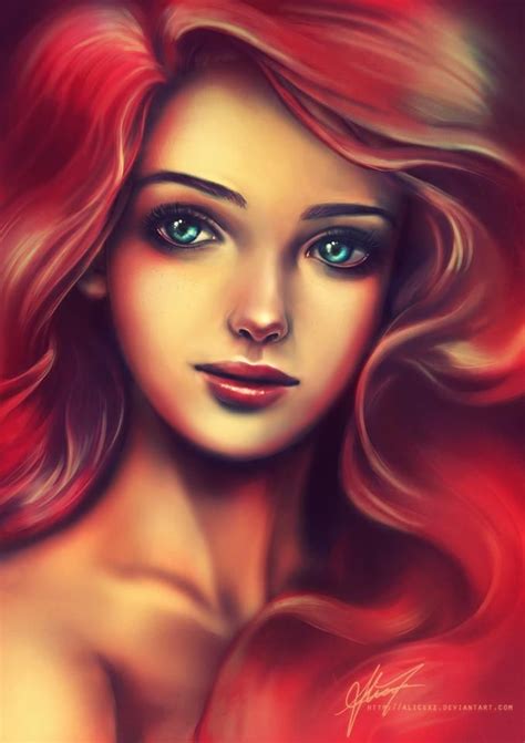 Redhead Disney Princess Art Disney Fan Art Disney Princess Images