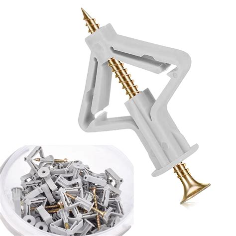 Buy Sawanork Pcs Drywall Anchor Kit Hollow Wall Anchors With Screws