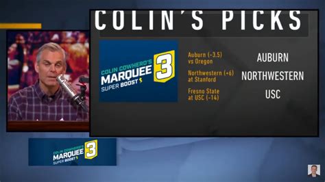 Colin Cowherd Marquee 3 College Football 2019 Week 1 Picks On Fox Sports