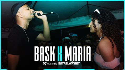 Bask X Maria Primeira Fase Batalha Da Aldeia Youtube