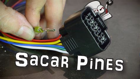 Cómo SACAR PINES de un CONECTOR ELÉCTRICO Kit extractor de pines