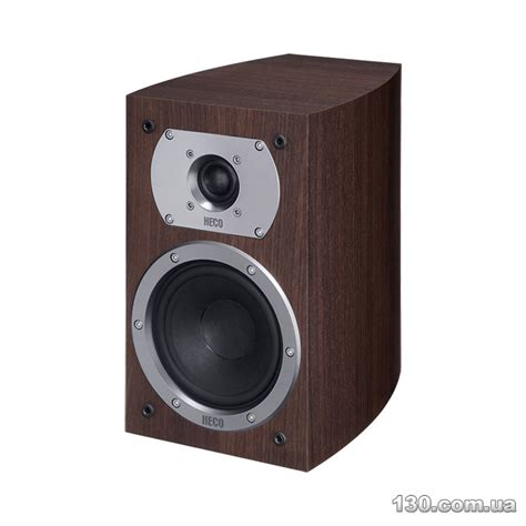 HECO Victa Prime 202 Espresso Shelf Speaker