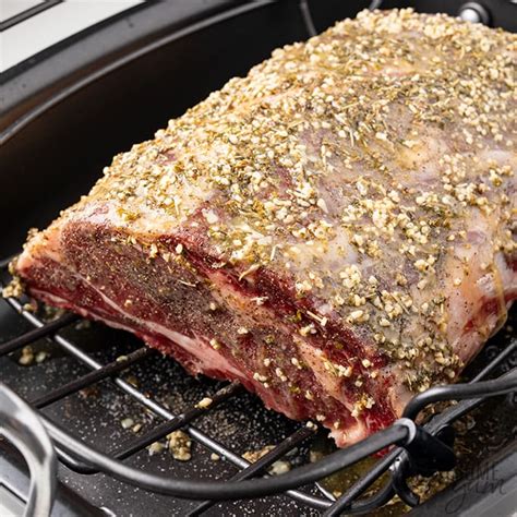 Perfect Garlic Butter Prime Rib Roast Recipe Wholesome Yum