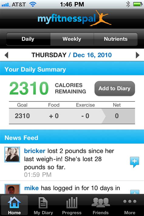 Myfitnesspal Para Iphone Descargar