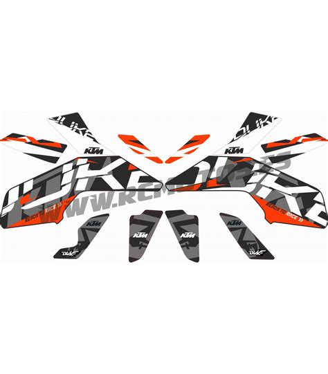 KIT PEGATINAS KTM DUKE 125