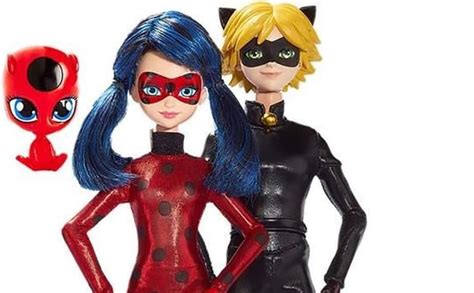 Bandai Miraculous Ladybug Pack de 2 Poupées