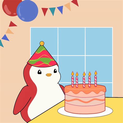 Penguin Happy Birthday 