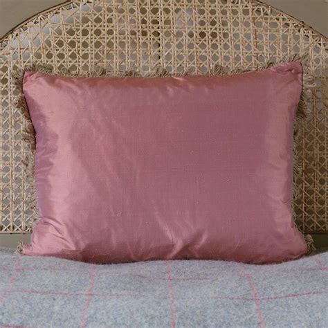 Pale Pink Silk Cushion Silk Cushions Cushions Silk Pillow