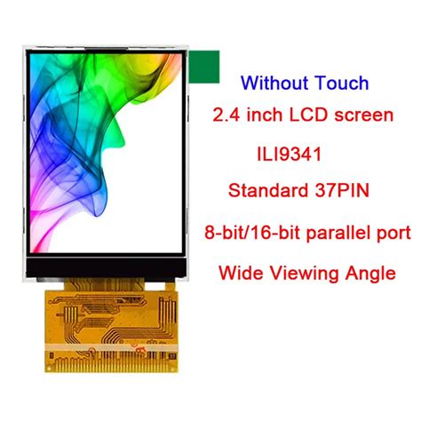 2 4 Inch 37PIN TFT LCD Screen Panel ILI9341 Drive IC 240 RGB 320 8 Bit