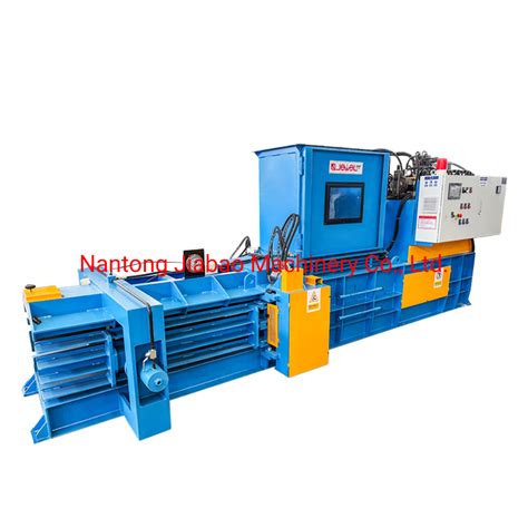 Jewel Brand Hydraulic Automatic Horizontal Tyre Baling Machine For Msw