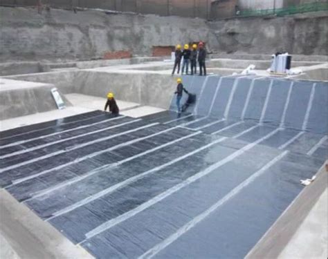 Self Adhesive Waterproofing Membrane HDPE Faced Bituminious Self