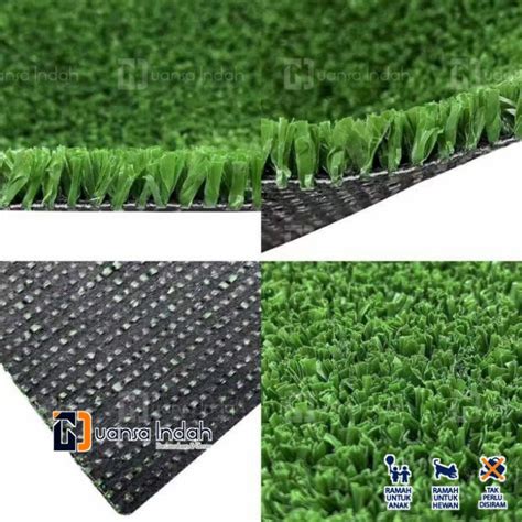 Jual Rumput Sintetis Golf Standar Tebal 10 Mm Ukuran 60x120 Cm Shopee