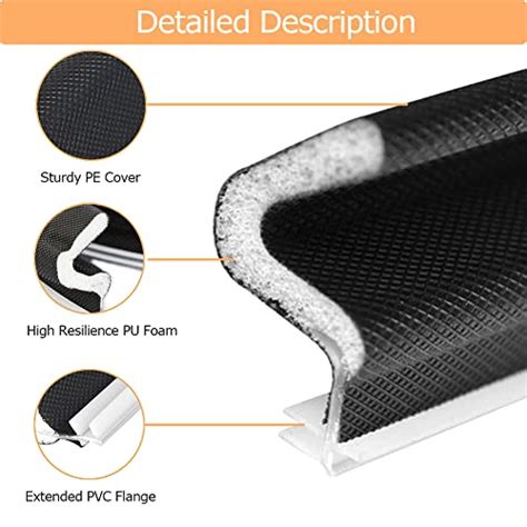 Tintvent Kerf Weather Stripping Seal Strip For Doorswindows Q Foam