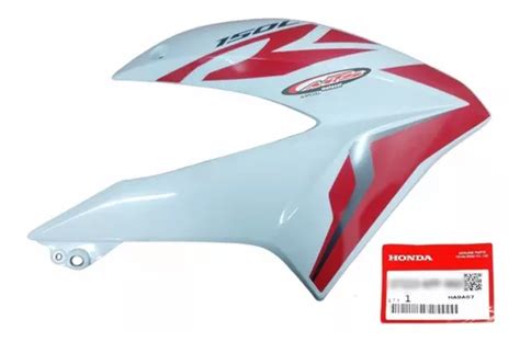 Cacha Aleta De Tanque Original Honda Xr 150 Blanca Moto Sur