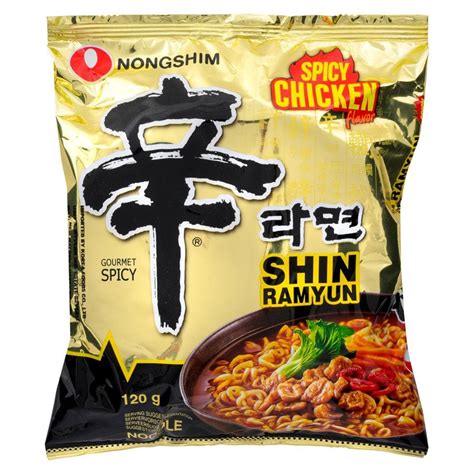 shin ramyun toomba stir fried instant noodles spicy creamy nongshim