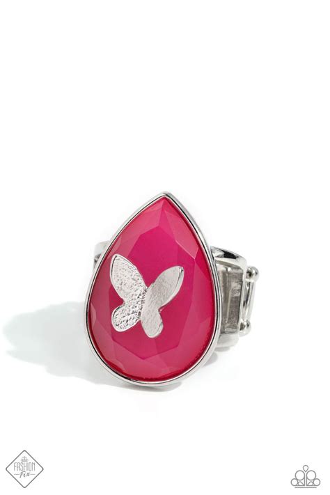 In Plain Bright Pink Paparazzi Ring Jewelryblingthing