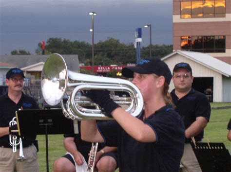 Marching Baritone Player