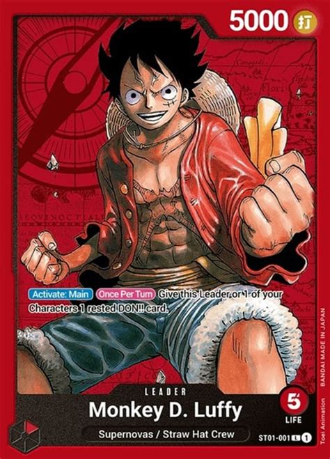 St Starter Deck Straw Hat Crew One Piece Cardtrader